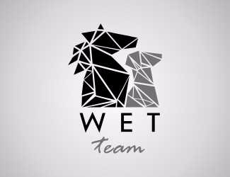 Projektowanie logo dla firmy, konkurs graficzny WET team